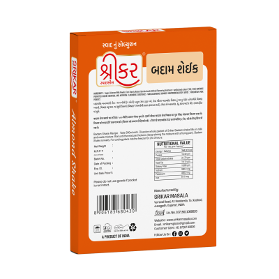 Badam Shake (બદામ શેઇક)