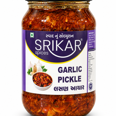 Garlic Achar (લસણ અથાણું)