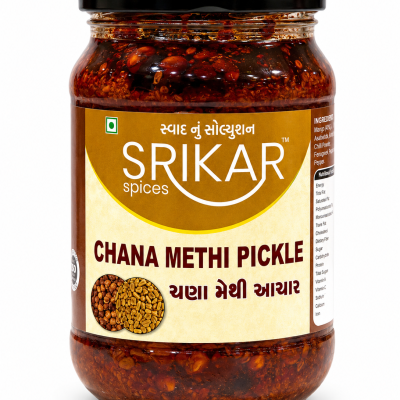 Chana Methi Achar (ચણામેથી અથાણું)