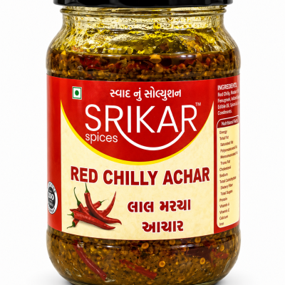 Red Chilli Achar (લાલ મરચા અથાણું)