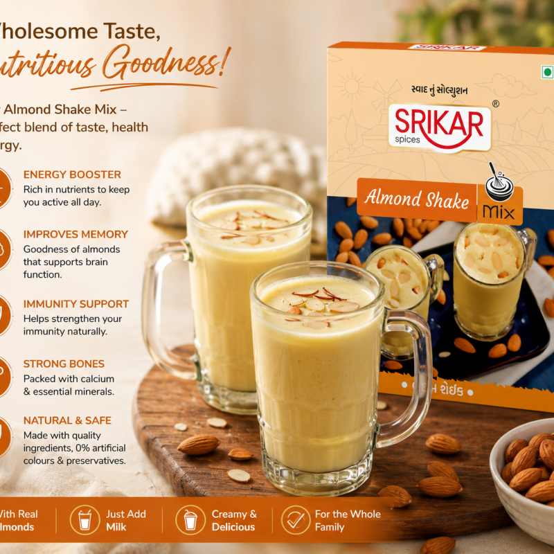 Badam Shake (બદામ શેઇક)