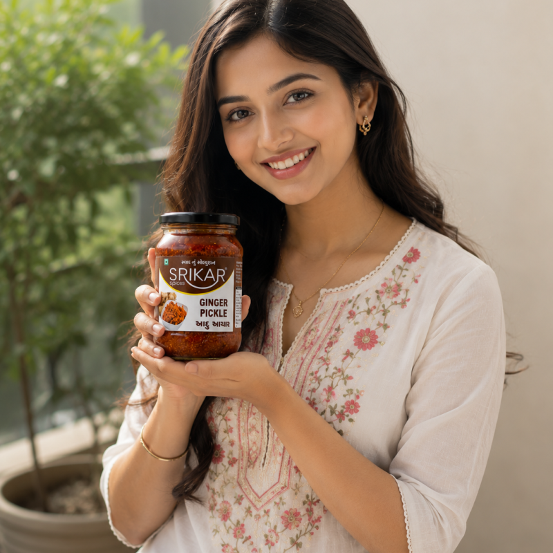 Ginger Achar (આદુ અથાણું)
