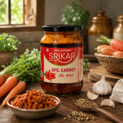 Carrot Achar (ગાજર અથાણું)