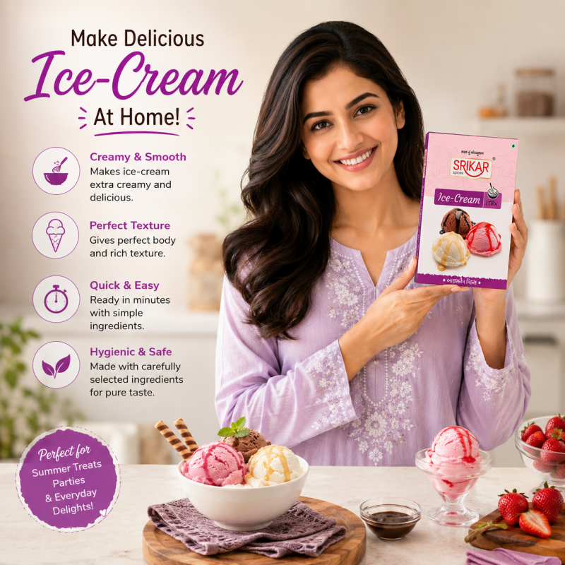 Ice Cream Mix (આઈસ ક્રીમ મિક્ષ)