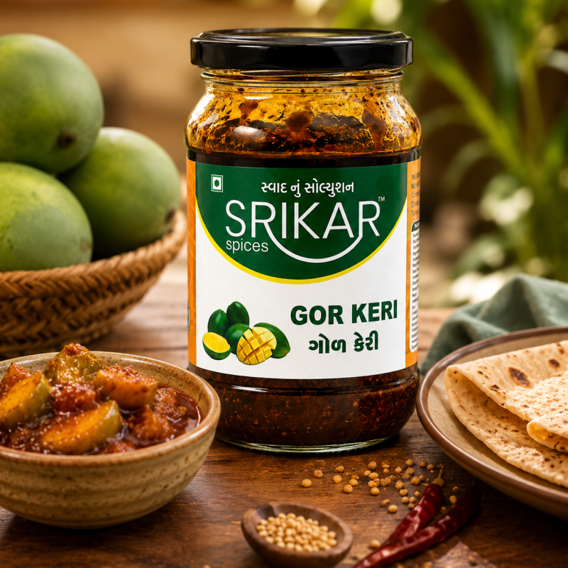 Gol Keri Achar (ગોળ કેરી  અથાણું)