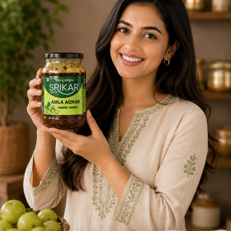 Sweet Amla Athanu (મીઠા આંબળા અથાણું)