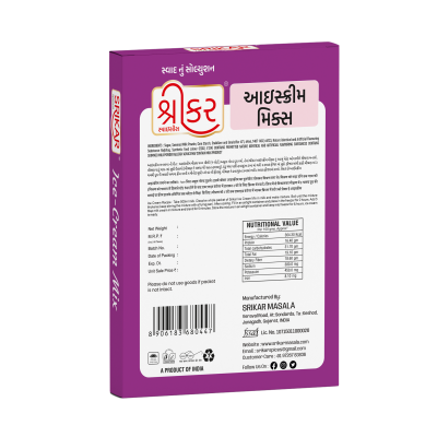 Ice Cream Mix (આઈસ ક્રીમ મિક્ષ)