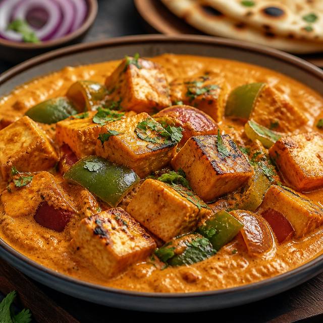 રેસ્ટોરન્ટ સ્ટાઇલ પનીર ટીક્કા શાક