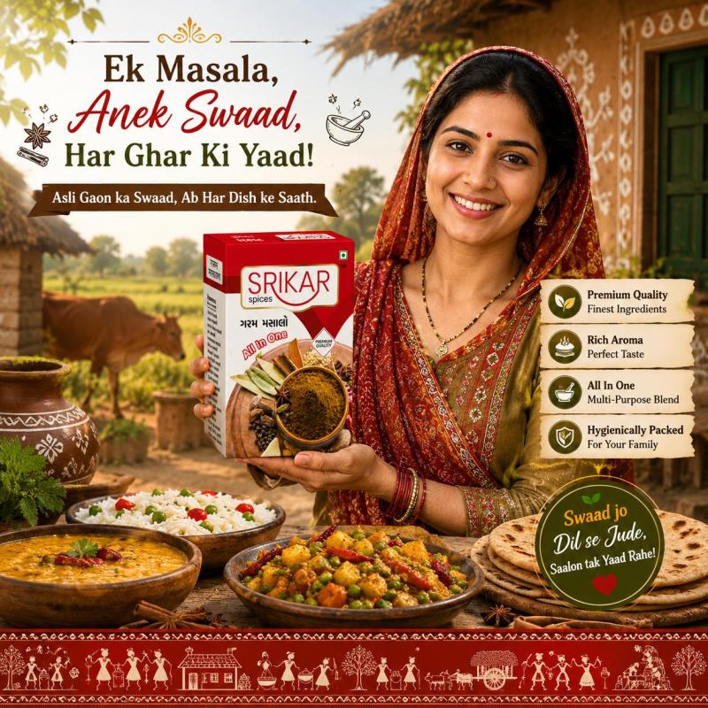 Garam Masala (ગરમ મસાલા )